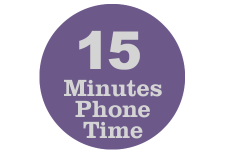 15 min phone